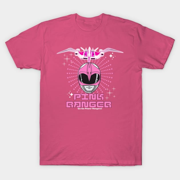 Pink Power Ranger T-Shirt by Cun-Tees!